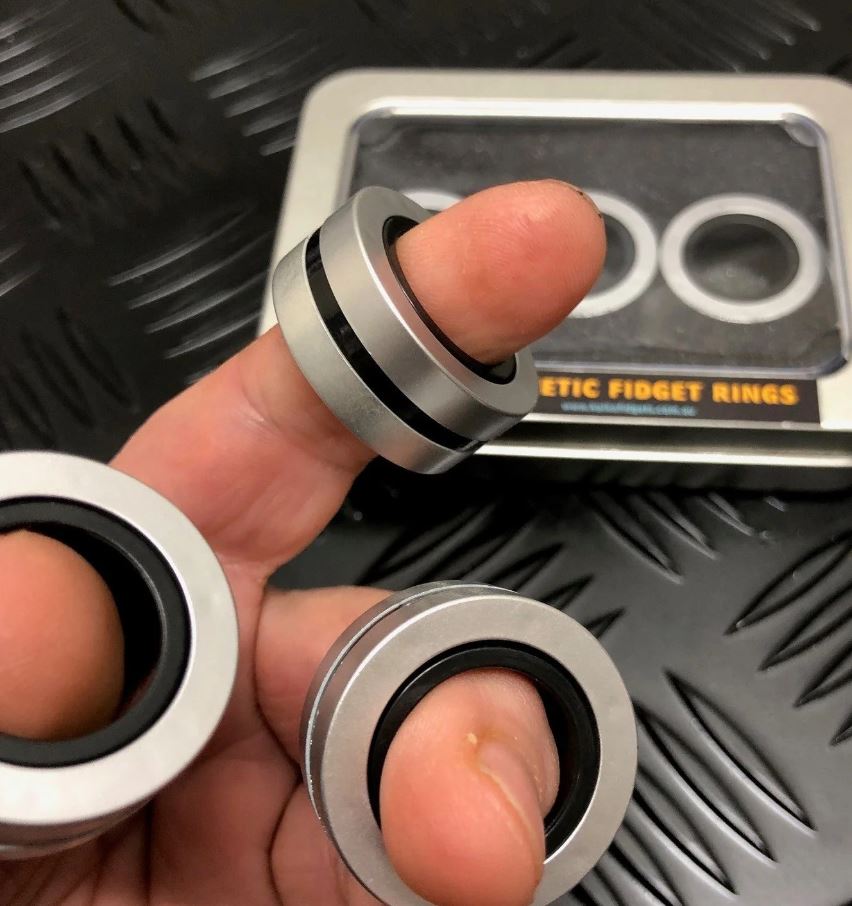Magni Rings Fidget Original Magnetic Fidget Rings – Dixie Lane AUS