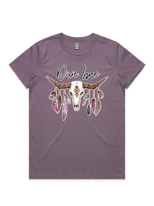 Dixie Lane Logo T - Mauve