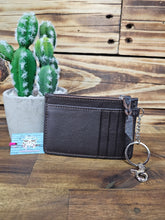 Load image into Gallery viewer, Leather &amp; Hide Key &amp; Card Holder
