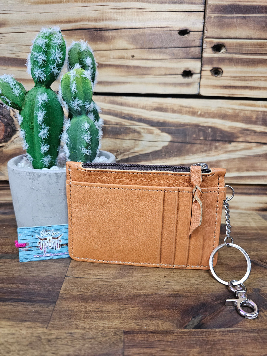 Leather & Hide Key & Card Holder – Dixie Lane AUS