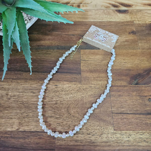 Irregular Pearl Choker