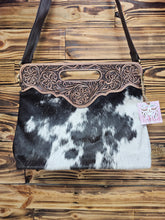 Load image into Gallery viewer, Leather &amp; Hide Handbag
