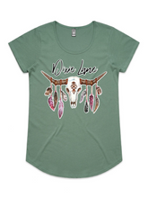 Load image into Gallery viewer, Dixie Lane Logo T - Sage
