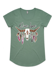 Dixie Lane Logo T - Sage