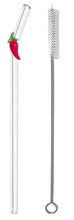 Load image into Gallery viewer, Dixie Lane X Meatstock - Glass Chilli Straw
