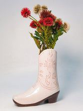 Load image into Gallery viewer, Pink Cowboy Boot Vase
