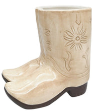 Load image into Gallery viewer, Tan Cowboy Boot Planter
