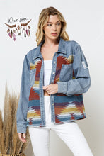 Load image into Gallery viewer, Nevada Denim Shacket - Rust
