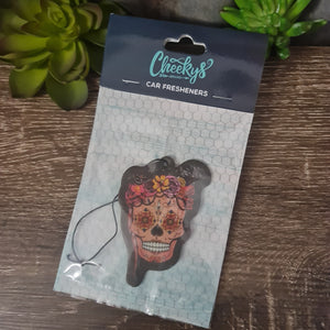 Sugar Skull Car Freshie
