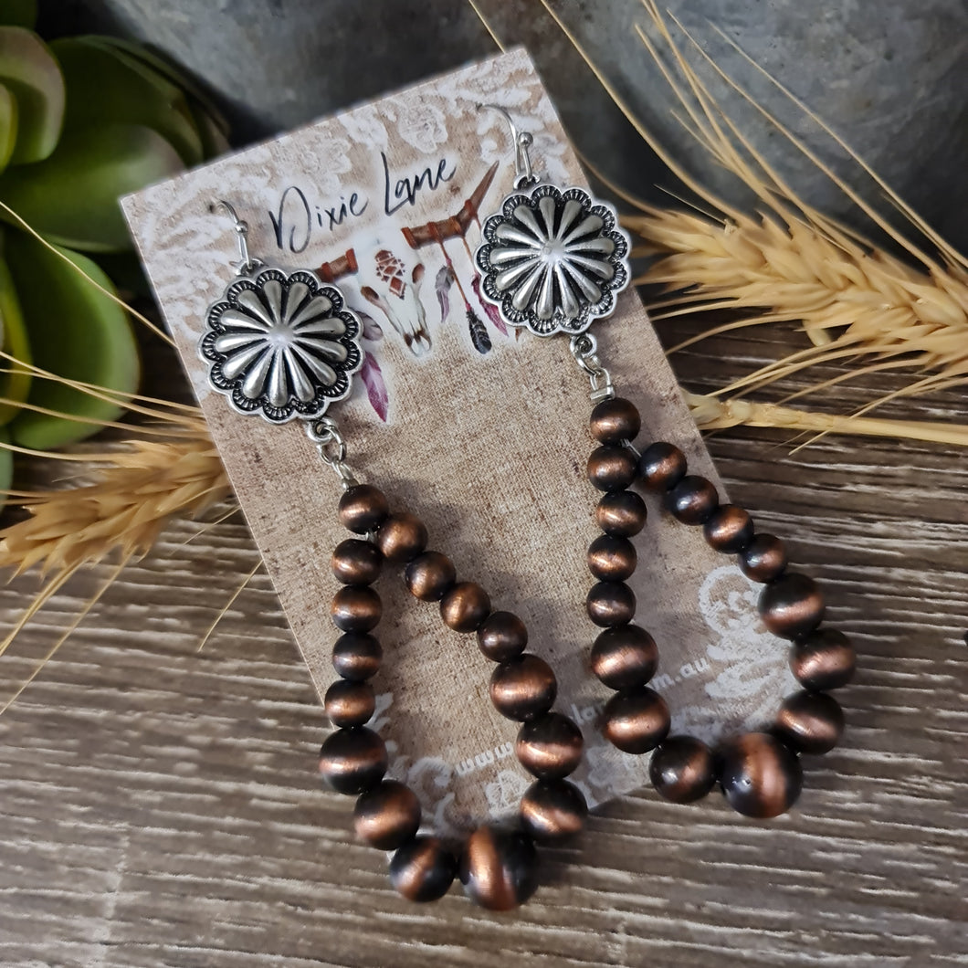 Concho Navajo Earrings