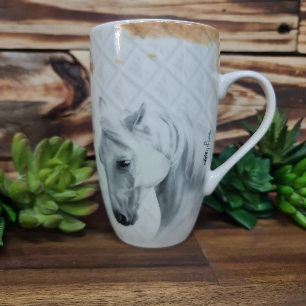 Country Soul Horse Bone China Mug