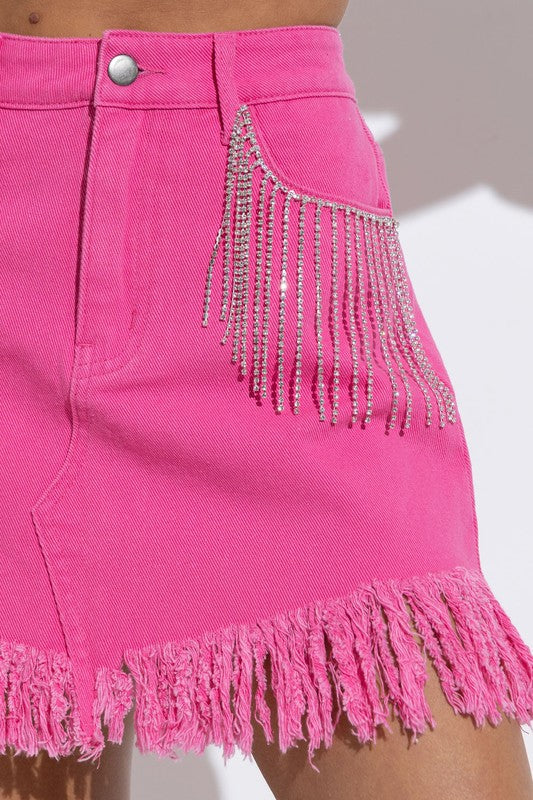Let's Go Girls Skirt - Pink
