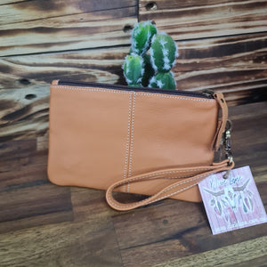 Hide & Leather Clutch
