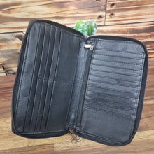 Load image into Gallery viewer, Leather &amp; Hide Boho Wallet
