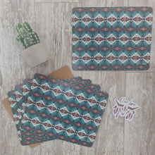 Load image into Gallery viewer, Dixie Lane Aztec Placemat Set
