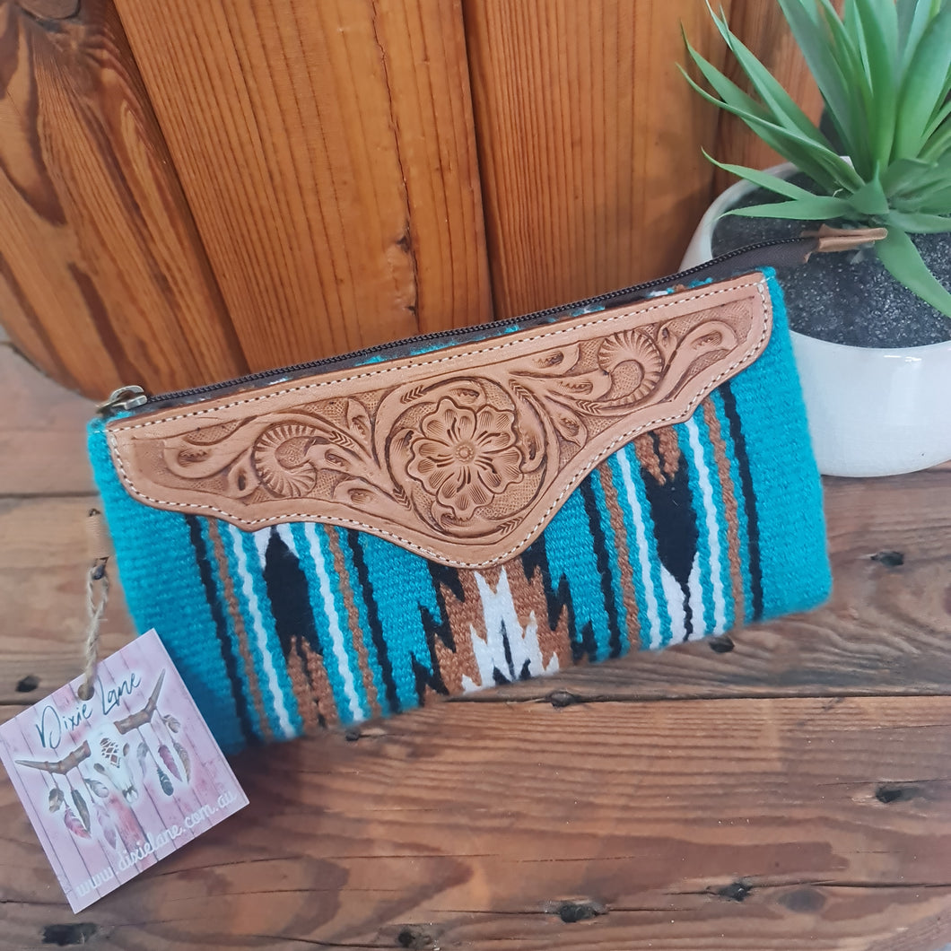 Saddle Blanket Clutch