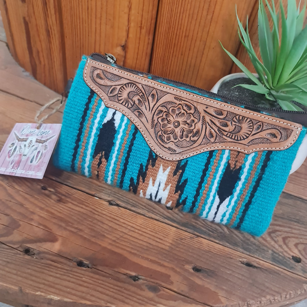 Saddle Blanket Clutch