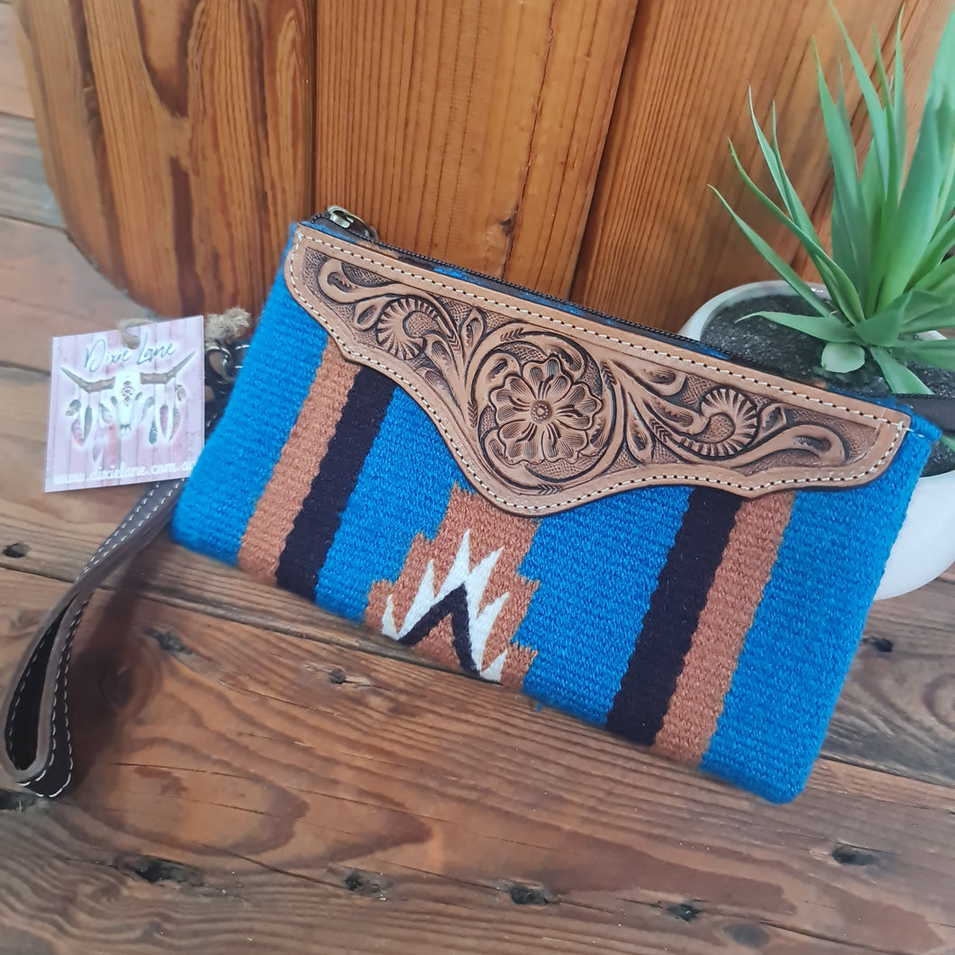Saddle Blanket Clutch
