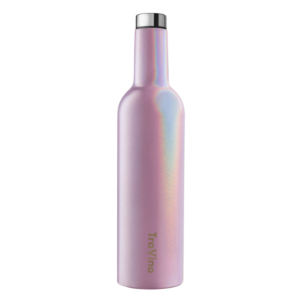 Alcoholder - Wine Flask - BLUSH PINK
