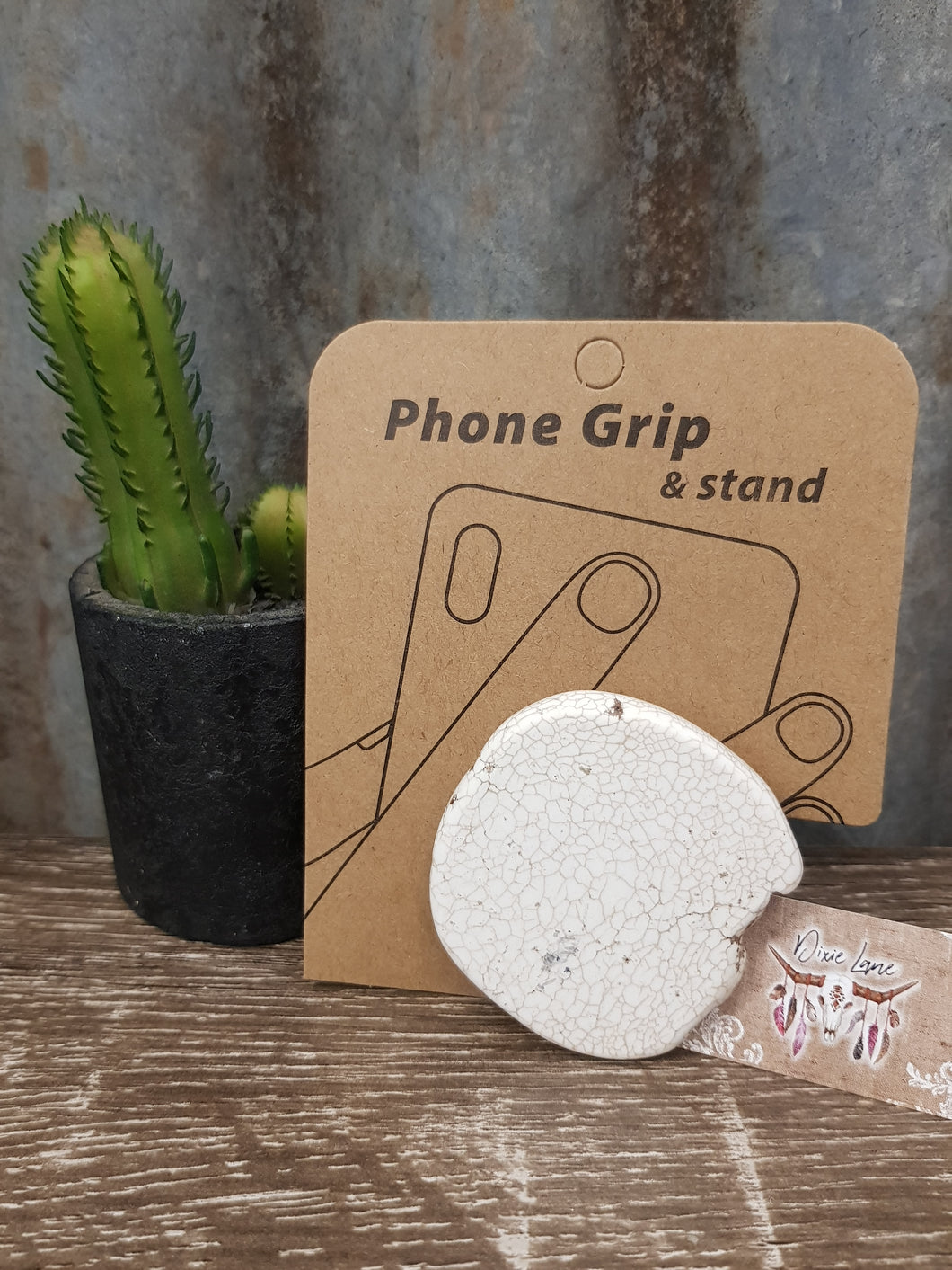 Slab phone grip