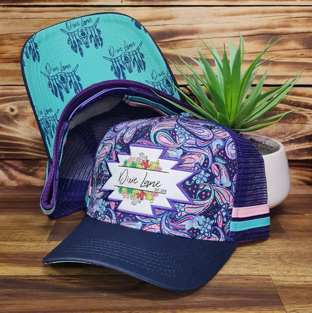 Perfectly Paisley - Dixie Lane Trucker Cap