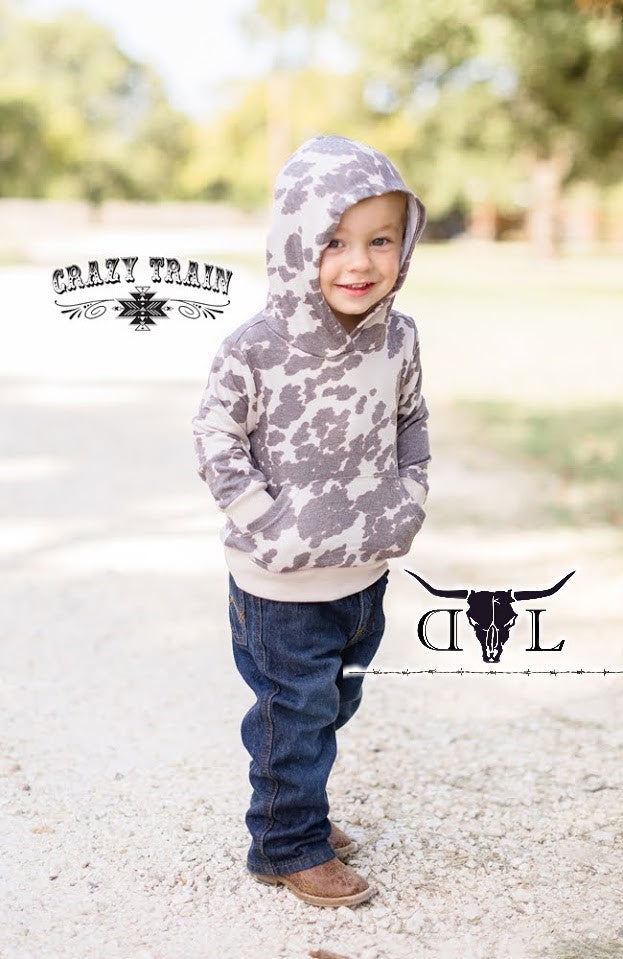 Cow Kiddo Kids Hoodie