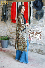 Load image into Gallery viewer, Leopard Sequin Duster
