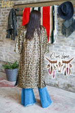 Load image into Gallery viewer, Leopard Sequin Duster
