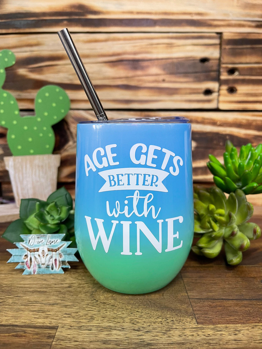 Wine Tumbler - Age gets better