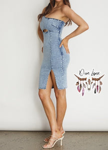 Katy Denim dress