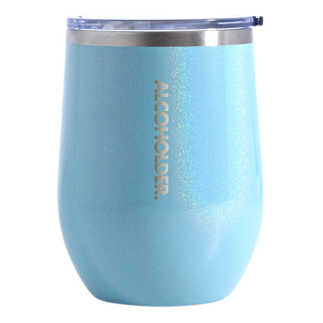 Alcoholder - Wine Tumbler AQUA MIST