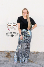 Load image into Gallery viewer, Aztec Sequin Maxi skirt
