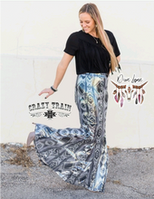 Load image into Gallery viewer, Aztec Sequin Maxi skirt

