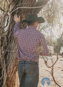 Black Colt Red Burenda Mens Shirt