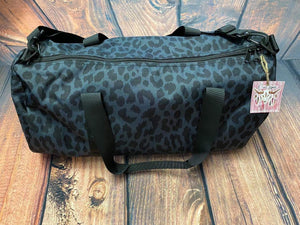 Leopard Canvas Duffle